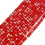 Electroplate Glass Beads Strands