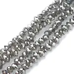 Electroplate Glass Beads Strands