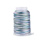 5 Rolls 9-Ply Braided Nylon Strings with Metallic Thread