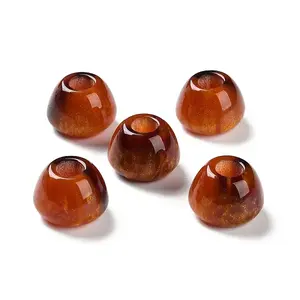 Resin European Large Hole Beads