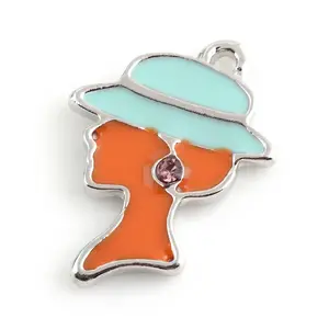 Alloy Enamel Pendants
