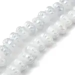 Pearl Luster Plated Electroplate Glass Beads