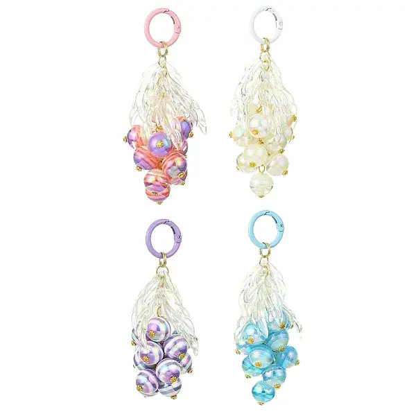 Resin Beaded Keychains