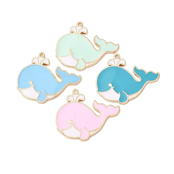 Alloy Enamel Pendants