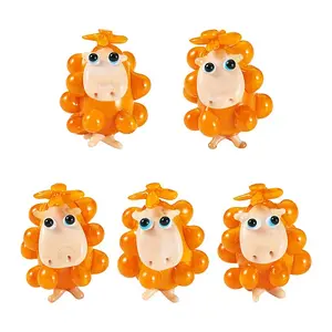 5Pcs Handmade Lampwork Display Decorations