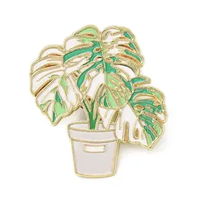 Monstera Bonsai Enamel Pin