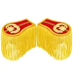 1 Pair Non-woven Fabrics Tassels Epaulette