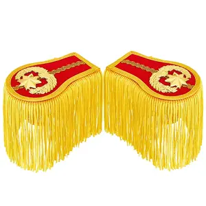 1 Pair Non-woven Fabrics Tassels Epaulette