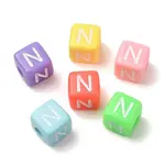 Opaque Acrylic European Beads