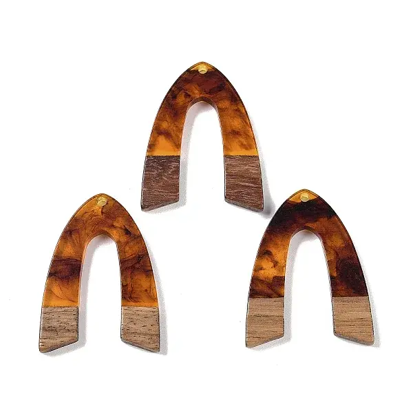 Resin & Wood Pendants
