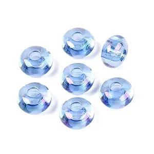 Transparent Acrylic European Beads