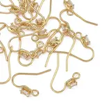 SHEGRACE Brass Pave Cubic Zirconia Earring Findings