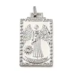 Brass Micro Pave Cubic Zirconia Pendants with Enamel