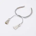 Polyester DIY Braided Bracelet Making