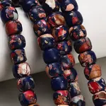 Dyed Synthetic Imperial Jasper Beads Strands