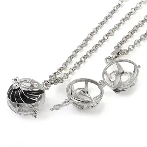 Brass Enamel Pendant Necklaces