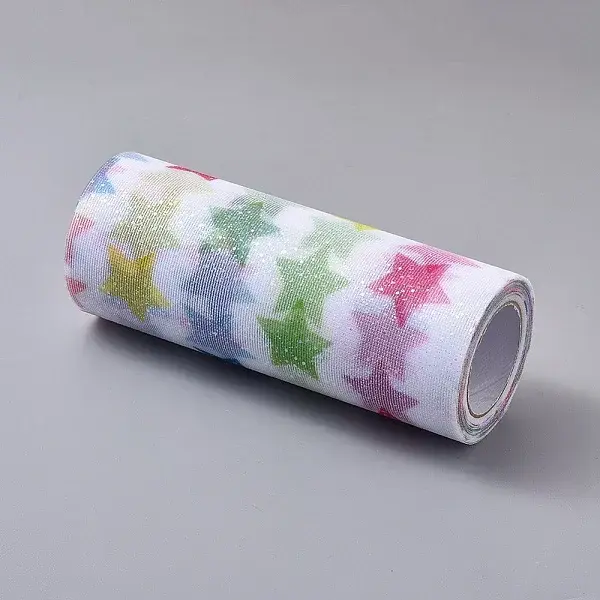 Star Deco Mesh Ribbons