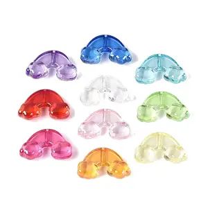 UV Plating Transparent Acrylic Beads