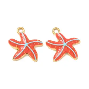 304 Stainless Steel Enamel Pendants