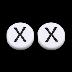 Opaque Acrylic European Beads
