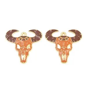 West Cowboy Theme Alloy Enamel Pendants