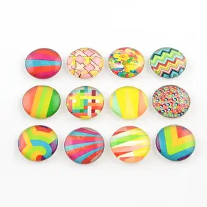 Half Round/Dome Glass Flatback Cabochons for DIY Projects