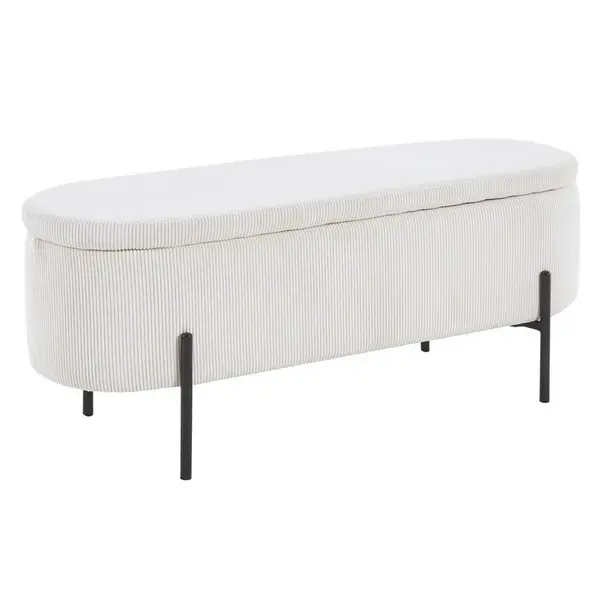 Livetastic TABURETOVÁ LAVICE, textil, 110/44/40 cm
