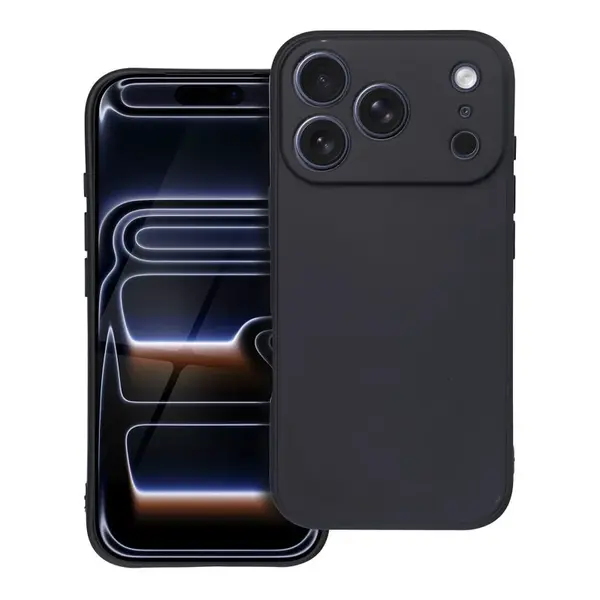 Matt obal, iPhone 17 Pro, černý