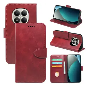 Magnet Case, Xiaomi Redmi Note 15 Pro 5G, červený
