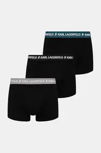 Karl Lagerfeld boxerky pánské bavlněné s elastanem 3-pack