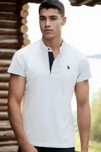 T9560 DEWBERRY T-SHIRT-LIGHT BLUE