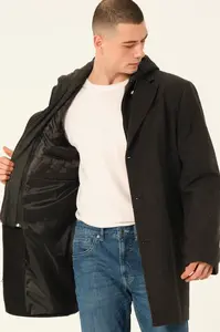 PLT8395 DEWBERRY BATTAL KABÁT-DIAGONÁLNA ČIERNA