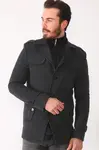 Pánsky kabát Dewberry antracitový