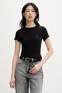 Tommy Jeans tričko dámské bavlněné s elastanem
