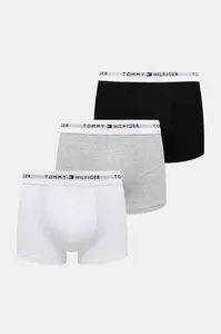 Tommy Hilfiger Boxerky pánské bavlněné s elastanem 3-pack