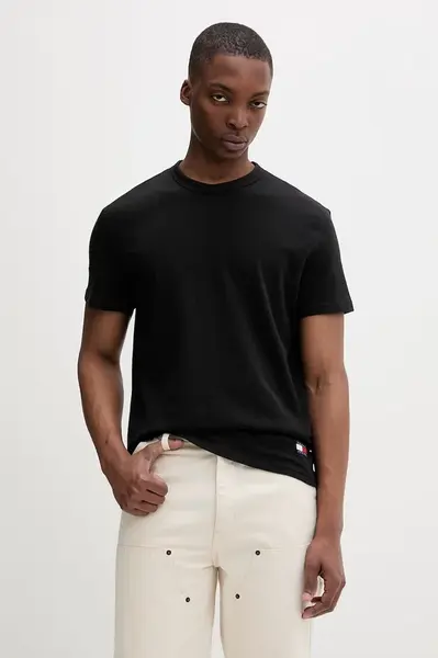 Tommy Jeans basic tričko pánské bavlněné