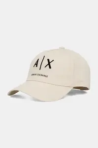 Armani Exchange baseballová čepice pánská bavlněná