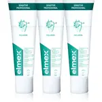 Elmex Sensitive Professional zubná pasta pre citlivé zuby 3x75 ml