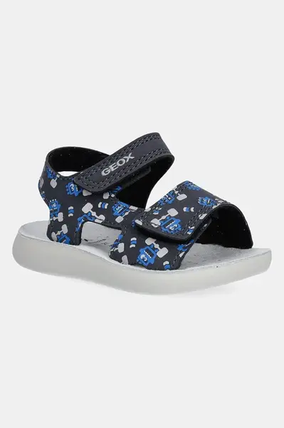 Geox  Dětské kožené sandály  SANDAL LIGHTFLOPPY