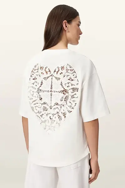 AllSaints oversize tričko dámské bavlněné ESME