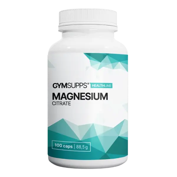 Gymsupps Magnesium Citrate - 100 kapslí