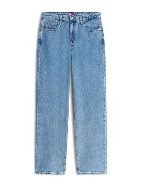 Tommy Jeans Džínsy 'Mid Rise Slim Straight'  modrá denim