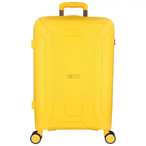 Cestovní plastový kufr žlutý - Ormi Maroon L