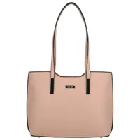 Dámská kabelka na rameno růžová - Delami Velvet Aura