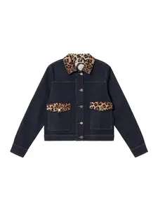 Lola Casademunt Prechodná bunda  modrá denim