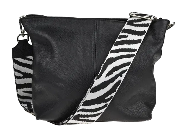 NovaKabelka.cz Prisca Nera s přídavným popruhem V