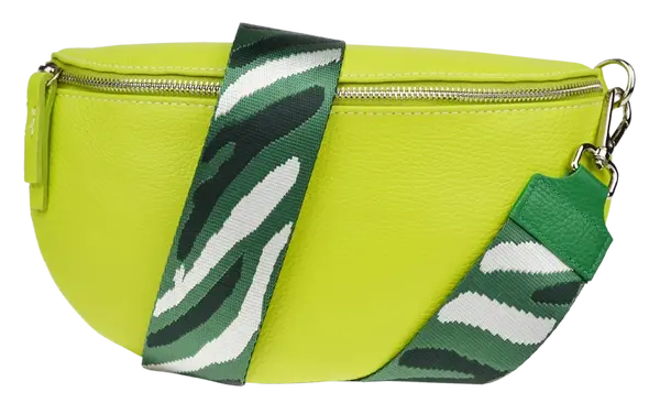 NovaKabelka.cz Reni Grande Lime s přídavným popruhem IV