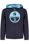 Detská modrá mikina na zips North Sails