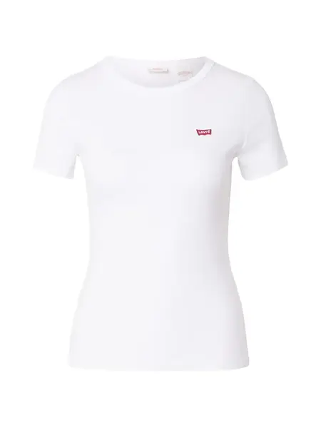 LEVI'S ® Tričko 'HAYES'  červená / biela