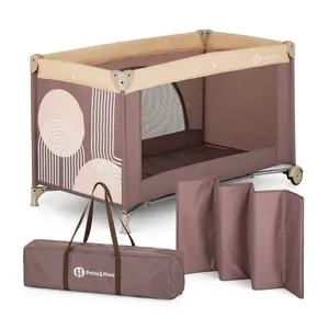 Petite&Mars Postýlka cestovní Nyja Elegant Dreamlines Mocha